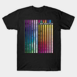 I Am Swatch - RGB Color Spectrum Swatch T-Shirt